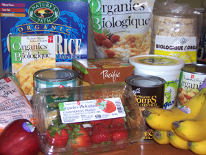 Organic products can be found in grocery stores nation-wide.